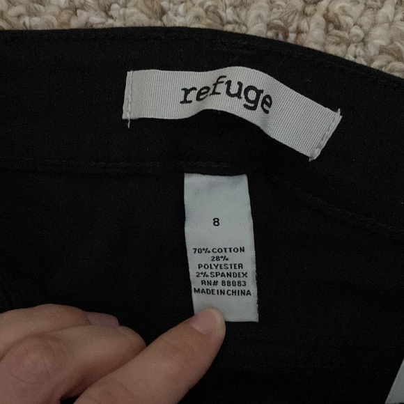 Refuge Skintight Black Jean Legging - Picture 4 of 5